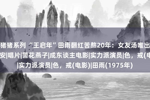 猪猪系列 “王启年”田雨翻红苦熬20年：女友汤唯出演《色戒》离婚|李安|唱片|警花燕子|成东谈主电影|实力派演员|色，戒(电影)|田雨(1975年)